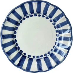 Piccola Home Assietter-Riviera Assiett 20 cm, Blå