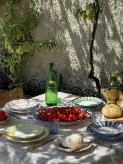 Piccola Home Assietter-Riviera Assiett 20 cm, Blå