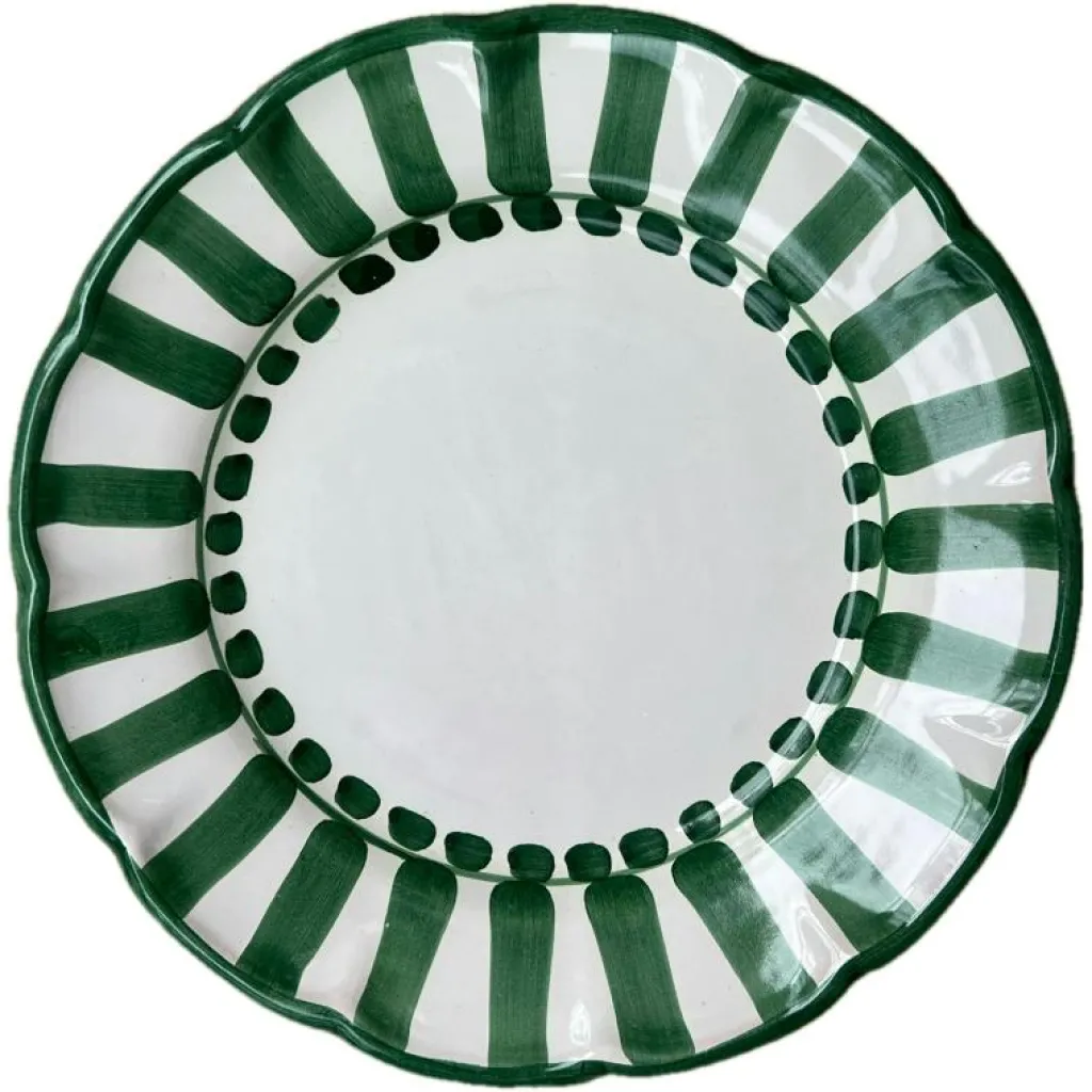 Piccola Home Assietter-Riviera Assiett 20 cm, Blå