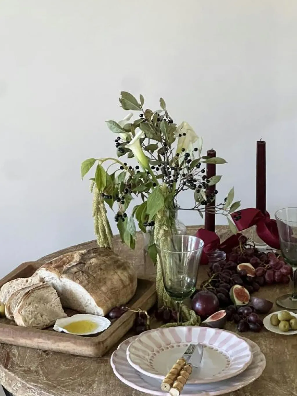 Piccola Home Assietter-Riviera Assiett 20 cm, Blå