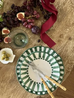 Piccola Home Assietter-Riviera Assiett 20 cm, Blå