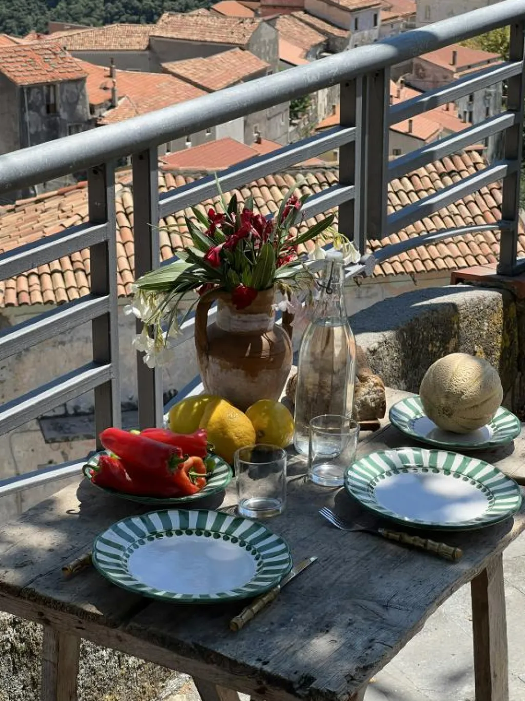 Piccola Home Assietter-Riviera Assiett 20 cm, Blå