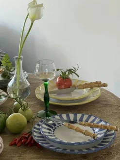 Piccola Home Assietter-Riviera Assiett 20 cm, Blå