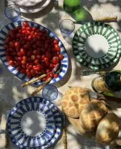 Piccola Home Uppläggningsfat-Riviera Serveringsfat Oval 37 cm, Rosa