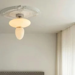 Rizzatto 42 Plafond, Silver / Opal