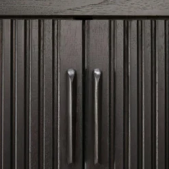 Ethnicraft Skänkar & Sideboards|Tv-Bänkar & Mediabänkar-Roller Max Skänk Mörkbetsad Teak, 242 cm