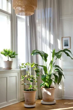 Bergs Potter Dekorativa Accessoarer|Krukor-Rolling Stones Blomvagn Ø35 cm, Vit