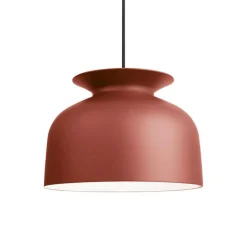 GUBI Pendellampor-Ronde Taklampa Ø40 cm, Rusty Red