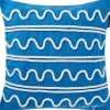 Lexington Prydnadskuddar & Fodral-Rope Wave Kuddfodral 50x50 cm, Blå/Vit