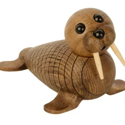 Spring Copenhagen Träfigurer|Dekorativa Accessoarer-Ross Walrus Träfigur 7 cm