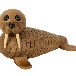 Spring Copenhagen Träfigurer|Dekorativa Accessoarer-Ross Walrus Träfigur 7 cm