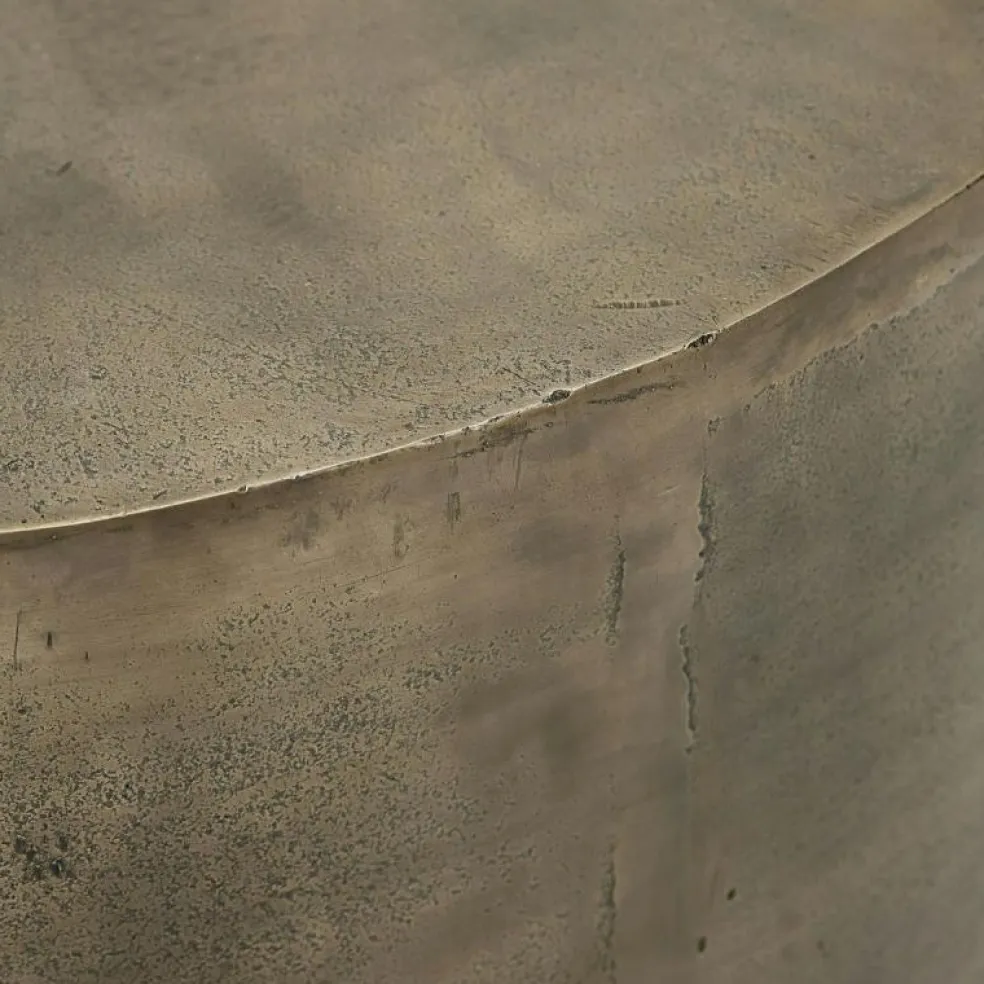 Rota Soffbord Antique Brass 50x50 cm