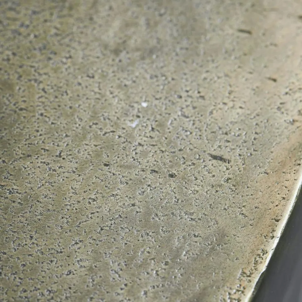 Rota Soffbord Antique Brass 50x50 cm