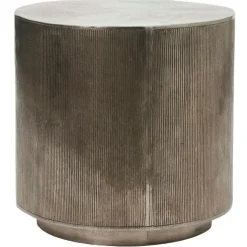 Rota Soffbord H50 cm, Borstat Silver
