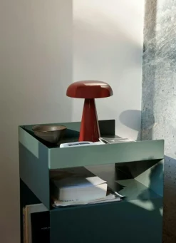 &Tradition Rullvagnar Och Serveringsvagnar-Rotate SC73 Serveringsvagn, Merlot