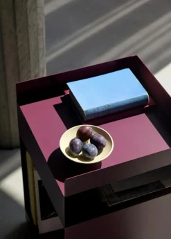 &Tradition Rullvagnar Och Serveringsvagnar-Rotate SC73 Serveringsvagn, Merlot