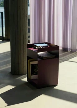 &Tradition Rullvagnar Och Serveringsvagnar-Rotate SC73 Serveringsvagn, Merlot