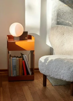 &Tradition Rullvagnar Och Serveringsvagnar-Rotate SC73 Serveringsvagn, Merlot