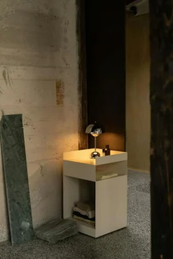 &Tradition Rullvagnar Och Serveringsvagnar-Rotate SC73 Serveringsvagn, Merlot