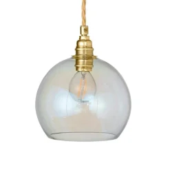 EBB & FLOW Fönsterlampor|Pendellampor-Rowan Pendel Ø15,5 cm, Golden Smoke