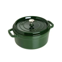 Staub Grytor-Rund Gryta i Gjutjärn 3,8 L, Svart