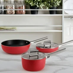 Smeg Kastruller-50's Style Kastrull Med Lock 20 cm,