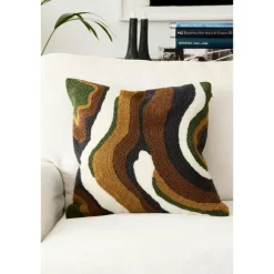 Sagar Kuddfodral Bouclé 50x50 cm, Apricot Orange / Rose