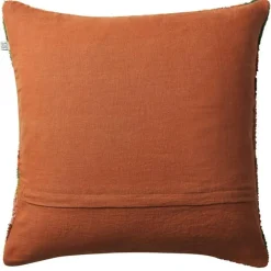 Sagar Kuddfodral Bouclé 50x50 cm, Apricot Orange / Rose
