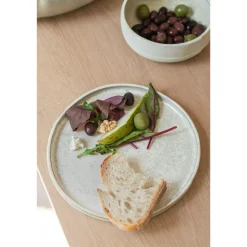 SAND GRAIN Tallrik 2-pack, Strå