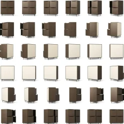 Decotique Skåp & Vitrinskåp-Sand Skåp, Ek