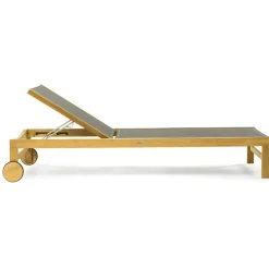 Sand Solsäng Teak / Dove Grey Ethitex