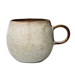 Bloomingville Tekoppar-Sandrine Mugg 10,5x9,5 cm, Ljusgrå