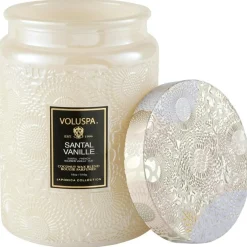 Santal Vanille Large Jar Doftljus