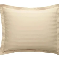 Sateen Stripe Örngott 50x60 cm, Vit