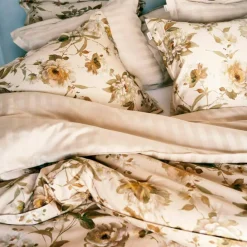 Sateen Stripe Örngott 50x60 cm, Vit