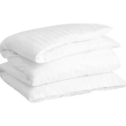 Gant Home Påslakan-Sateen Stripes Påslakan 150x210 cm, Clay Green