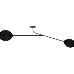 Satellite Vägg-/Taklampa, Soft Black