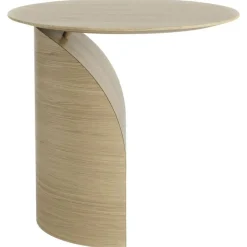 Savoa Soffbord Ø84 cm, Oljad Ek