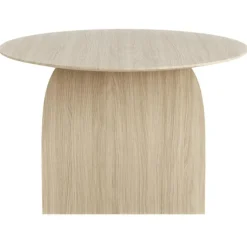 Savoa Soffbord Ø84 cm, Oljad Ek