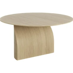 Savoa Soffbord Ø84 cm, Oljad Ek
