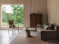 Savoa Soffbord Ø84 cm, Oljad Ek