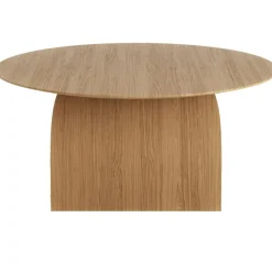 Savoa Soffbord Ø84 cm, Oljad Ek