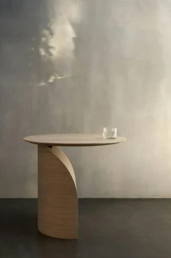 Savoa Soffbord Ø84 cm, Oljad Ek