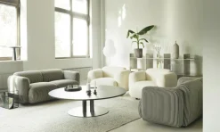 Normann Copenhagen Soffbord-Scala Soffbord Ø110 cm, Vit Marmor