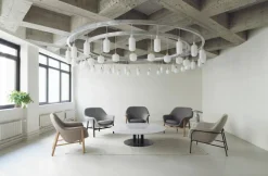 Normann Copenhagen Soffbord-Scala Soffbord Ø110 cm, Vit Marmor