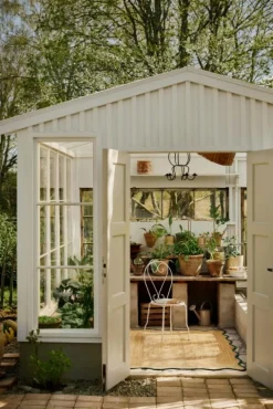 Layered Jutemattor-Scallop Jutematta 75x200 cm, Misty Blue