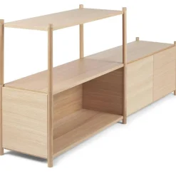 Sceene Bokhylla D, Svart Ek