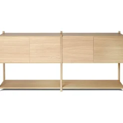 Sceene H Bokhylla, Gjord av svart ek, Svart