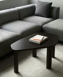 Sculp Soffbord L, Mörkbetsad Ask