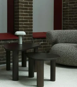 Sculp Soffbord L, Mörkbetsad Ask